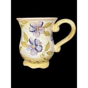 Capriware Hand Painted Floral Mugs (5)